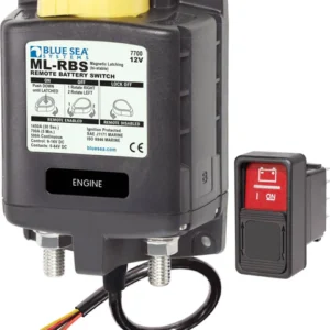 Blue Sea 7700 ML-RBS ML-RBS Remote Battery Switch with Manual Control - 12V DC 500A