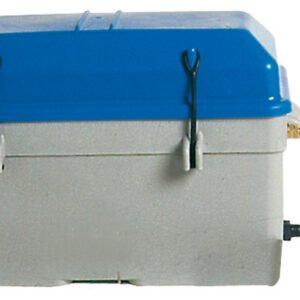 Battery Box - Blue and Grey