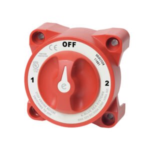 Blue Sea 11001-BSS e-Series Selector 3 Position Battery Switch with AFD