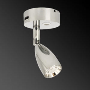 Aten Lighting USB Charging LED Dimmable Chrome Reading Light Warm White