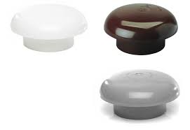 Roof Cowl Chimney Cap Mushroom Vent for Boats/Campervans only available in White