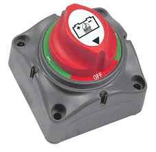 BEP 701S BEP 701S Contour Mini Battery Selector/Changeover Switch - 200A Cont., 48V Max 1-2-Both-Off