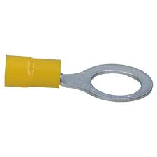M8 Ring Terminal Yellow GF-M8 by Cembre pack of 10