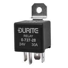 Durite 0-727-28 24V 30A Make and Break Relay