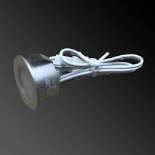 Aten Lighting LED Mini Silver Recess Light Cool White