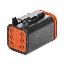 Deutsch DT Series 6 Way Plug Housing - DT06-6S-CE06