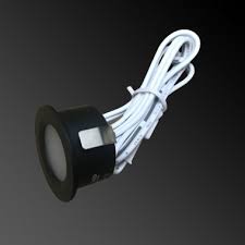 Aten Lighting LED Mini Black Recess Light Cool White