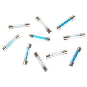 Flat End Glass Fuse 10A 30mm