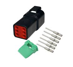 Deutsch DT Series 6 Way Receptacle Connector Kit DT04-6P-CE02