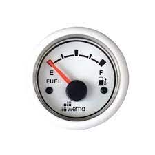 Wema Fuel Level Gauge in White IPFR W S3