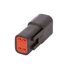 Deutsch DT044P-CE02 4 Way Connector Socket in Black