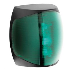 Osculati Sphera II - Starboard LED Navigation Light - Black Housing 11.060.02