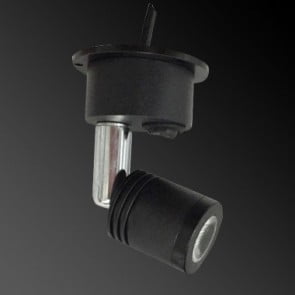 Aten Lighting LED Black Reading Light Cool White