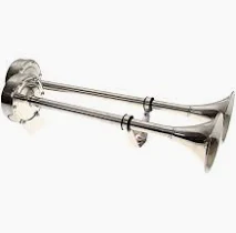 Marinco 10029XLP 12V Dual Trumpet Electric Horn