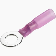 HT103.10 Heat Shrink Ring Terminal Red 5.3mm Pack of 10