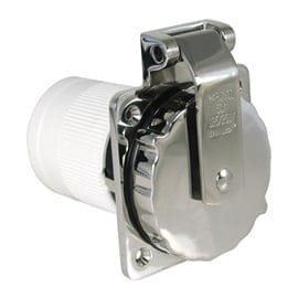 Marinco Inlet 50A 230V 6373EL-B