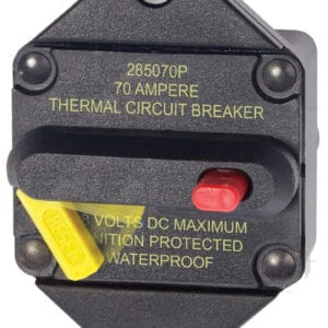 Blue Sea 7085-BSS 285 Series Breaker Panel Mount 70A