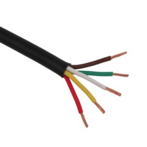 AMC 1.0mm 5 core Thin Wall Round cable TW05/01