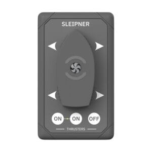 Boat Switch Control Panel for Bow / Stern Thruster Grey 12/24V 8909C