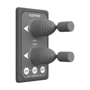 Dual Joystick Control Panel for Bow / Stern Thruster Grey 12/24V 8940